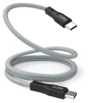 SBS USB-C 1 m šedá / Magnetický kábel / 60 W