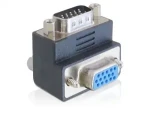 DeLock adaptér VGA samec -gt; samica pravouhlý 270° (65290)