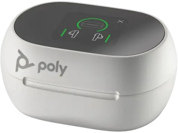 Poly 8L5B0AA Špunt do uší pre skutočné bezdrôtové slúchadlá biela / certifikované pre Microsoft Teams / 2 ks (8L5B0AA)