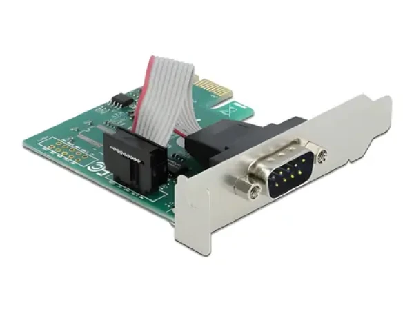 DeLock PCI Express Karta / Radič / 1x sériový Port RS-232 / Mini PCI Express / Low Profile (90006)