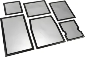 DEMCiflex Cooler Master HAF XM čierna / Súprava prachových filtrov / magnetické (DF0120)