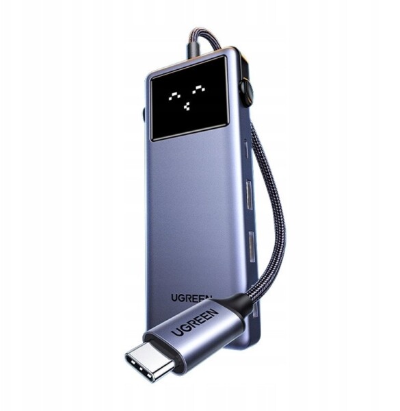 Ugreen HUB UGREEN CM888 Uno USB-C / USB-C 3.2 Gen1, PD 85W, HDMI 4K@60Hz, USB-A 3.0