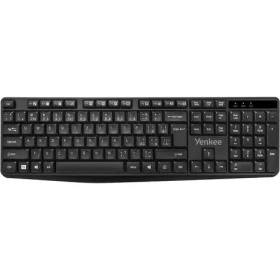 YENKEE YKB 2020CS WL Prime čierna / bezdrôtová klávesnica / 2.4 GHz / 1x AAA (8590669298419)