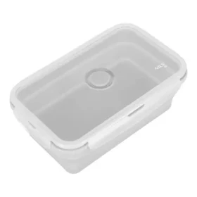 NILS Camp NC4105 1200ml šedý / Skladací desiatový box (5908261683114)
