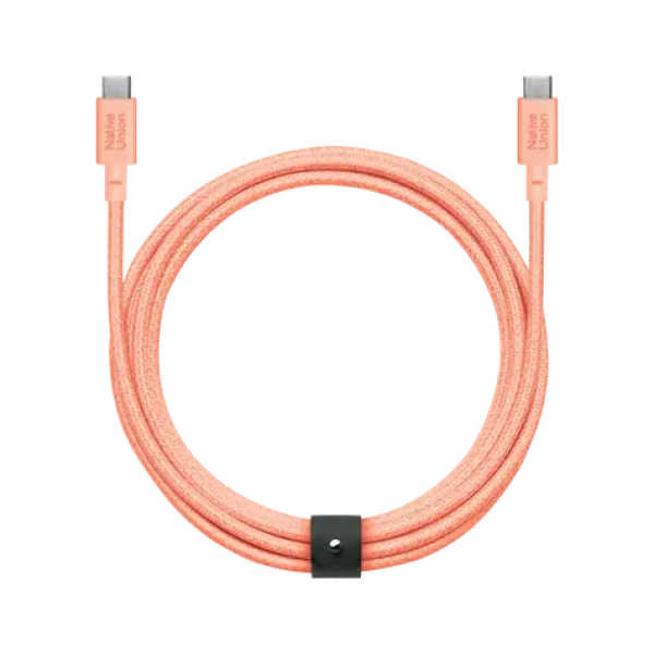 Native Union Belt Cable XL USB-C - USB-C 3M apricot (BELT-XL-C-APR-3-NP)