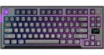 PREYON Silent Claw TKL Yellow čierna / herná bezdrôtová klávesnica / mechanická / Gateron Yellow Pro / USB+2.4GHz+BT / US (PCSTY85B)