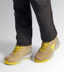 Bezpečnostná obuv Diadora GLOVE MDS MID S3S FO HRO SR Veľkosť topánky: 35, Béžová