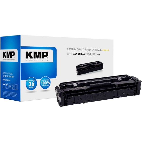 KMP náplň do tlačiarne náhradný Canon 046 kompatibilná čierna 2200 Seiten C-T39B; 3605,0000