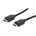 Manhattan HDMI kábel s Ethernetom čierna / HDMI kábel / ARC / 3D / 2 m / 4K 30Hz (323215)