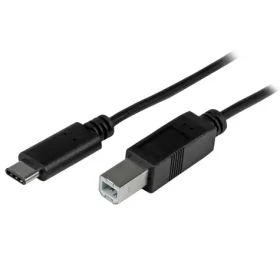 StarTech kábel USB-C na USB-B čierna / 480 Mbps / Thunderbolt 3 / 1m (USB2CB1M)