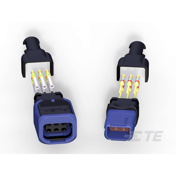 TE Connectivity Konektor pre dosku plošných spojov Počet pólov 3 Raster (rozteč): 2.54 mm D369-P33-NP1 1 ks Bag; D369-P33-NP1