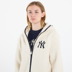 Bunda New Era MLB Hooded Sherpa New York Yankees UNISEX Off White S