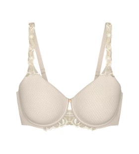 Dámska podprsenka Wild Azalea Florale W01 - BROWN - light beige 00RB - TRIUMPH BROWN 90E