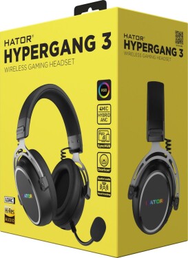 Hator Hypergang 3 Wireless čierne (ESH55)