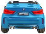 Mamido Elektrické autíčko BMW X6 M dvojmiestne XXL lakované modré