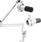 FIFINE T688W USB XLR Kit biela / stolný mikrofón / dynamický / rameno / USB-C / XLR (T688W)