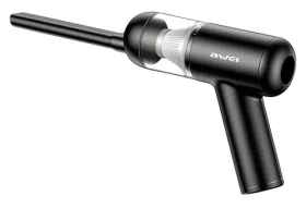 AWEI V2 čierna / Bezdrôtový mini vysávač / 5500 Pa / 130 ml / Do auta aj domácnosti (V2)