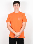 RVCA REYNOLDS Bright Orange pánske tričko s krátkym rukávom - M