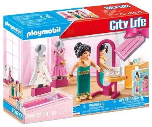 Playmobil® City Life 70677 Darčekový set "Butik so spoločenskou módou