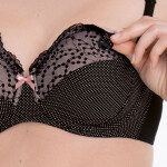 Miss Orely dojčiaca podprsenka s kosťou 5098 čierna - Anita Maternity 001 black 95I