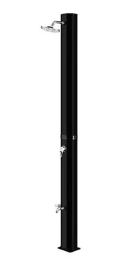 G21 Spade čierna / Solárna sprcha / 60 l (SP-G21-60CHX)