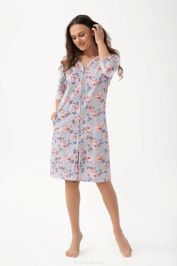 Dámsky župan Luna 390 4XL W25 indigo 4XL