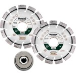 Metabo 628581000 diamantový rezný kotúč Priemer 115 mm Ø otvoru 22.23 mm 1 ks; 628581000