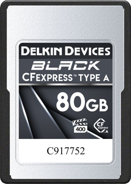 Delkin Black CFexpress 80 GB (DCFXABLK80)