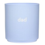 DESIGN LETTERS Porcelánový hrnček Dad Dusty Blue 300 ml