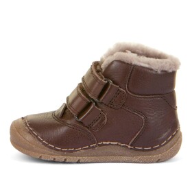 Detské zimné topánky Flexible PAIX UP WINTER Dark Brown, Froddo, G2110143-4, tmavohnedá - 27