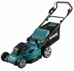 Makita DLM480Z / Aku Kosačka na trávu / 2x 18V / 3100 ot-min / až 800 m2 / záber 48 cm / kôš 62 l / Bez aku (DLM480Z)