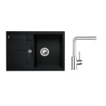 Set drezu a batérie Blanco Metra 45 S 78x50 cm antracit SETB3 SETB3 SETB3