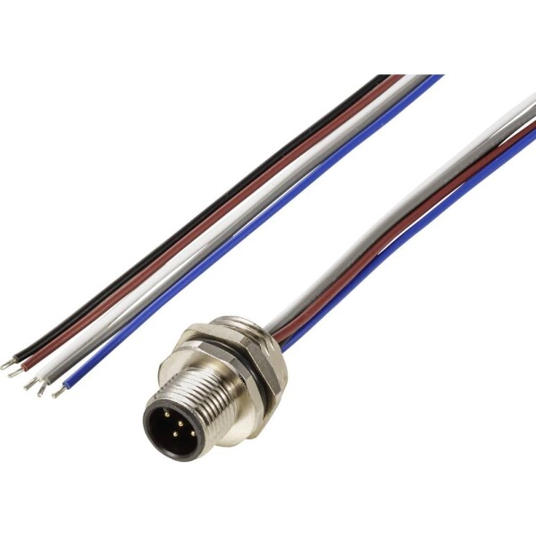 TRU COMPONENTS Vestavná zástrčka pre čidlo/aktuátor, TC-12833036, piny: 5, 0.5 m, 1 ks; TC-12833036
