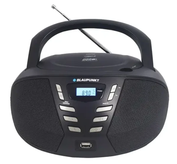 Blaupunkt BB7BK čierna / Rádiomagnetofón / FM PLL / CD / MP3 / USB / AUX / kazety (BB7BK)