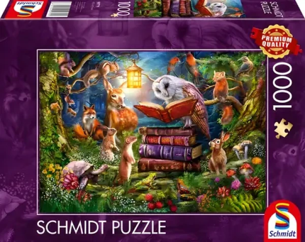 Schmidt Puzzle Nočné lesné príbehy