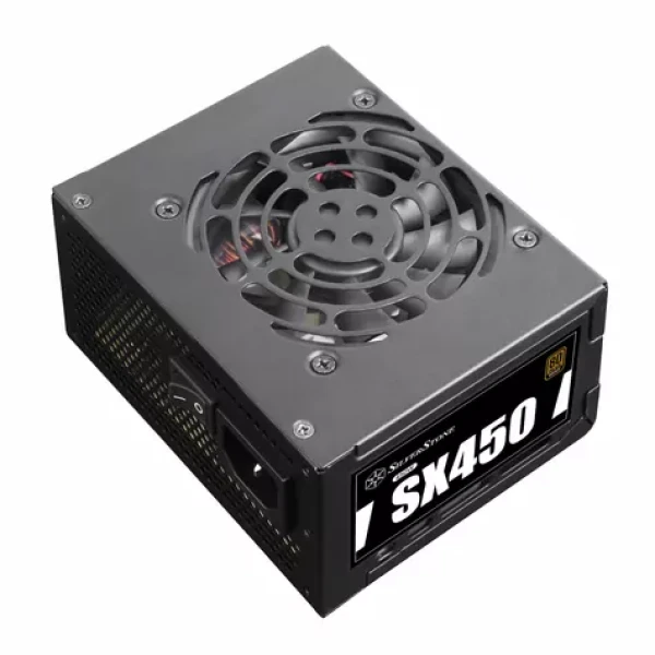 Silverstone SX450-B / SFX / 450W / 80PLUS Bronze / Aktívne PFC / nemodulárne (SST-SX450-B)
