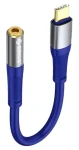 Orico AXC-02 modrá / Audio adaptér / USB-C na 3,5 mm jack / 20 cm