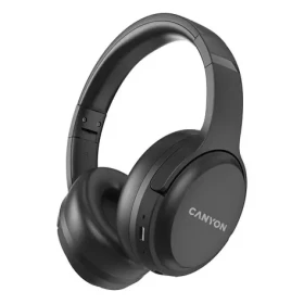 Canyon BTHS-5 OnRiff 5 čierna / Bezdrôtové slúchadlá / Bluetooth / USB-C nabíjanie (CNS-CBTHS5B)