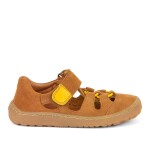 Chlapčenské barefoot sandále ELASTIC Brown Froddo G3150262-3 brown - 35