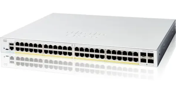Cisco Catalyst C1200-48P- 4X / Switch / 48x GbE RJ-45 / 4X SFP + 10G / PoE + 375W / REFRESH (C1200-48P-4X-RF)