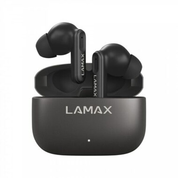 Lamax SteelClips1 ANC čierna / Bezdrôtové slúchadlá / mikrofón / Bluetooth 5.3 / výdrž až 40 h / ANC (LXIHMSCPS1AAA)