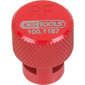 TPMS / TPMS odvzdušňovač pneumatík, červený, predný pravý KS Tools 100.1187; 100.1187