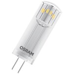OSRAM HOMELIGHTING 4058075758025 LED En.trieda 2021 F (A - G) G4 špeciálny tvar 1.8 W = 20 W teplá biela (Ø x v) 13 mm x 13 mm 5 ks; 4058075758025