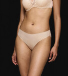Dámske body Make-Up Illusion Lace Highleg Tai - BROWN - svetlohnedá 00NZ - TRIUMPH BROWN 42