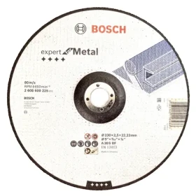 BOSCH 2608600225 / Rezací kotúč na kov / Priemer 230 x 22.23 mm / Šírka rezu 2.5 mm (2608600225)