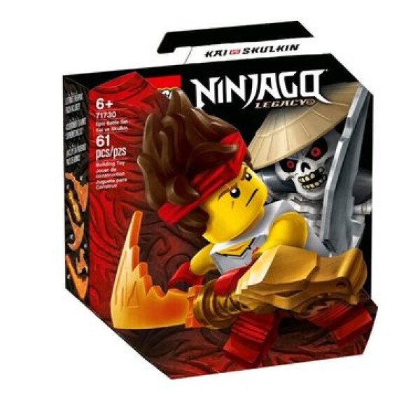 LEGO® NINJAGO® 71730 Epický súboj - KAI vs. Skulkin