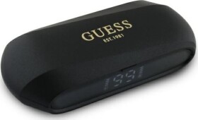 Guess Guess Bluetooth headphones GUTWSC2MCDSK TWS + docking station black/black Elongated Metalic Printed Logo