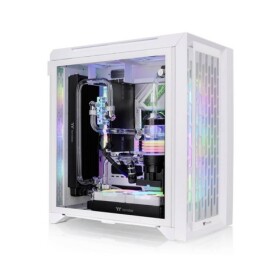 Thermaltake CTE C700 TG ARGB biela / E-ATX / 1x USB-C 3.2 / 2x USB-A 3.0 / bez zdroja / priehľadná bočnica (CA-1X7-00F6WN-01)