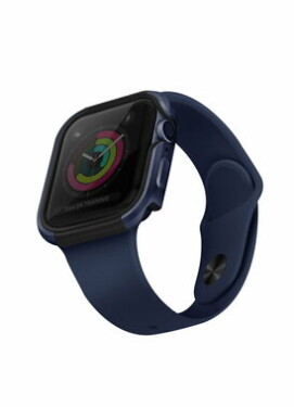 Uniq Valencia puzdro pre Apple Watch 44mm - ATLANTIC (modrá) (8886463675540)