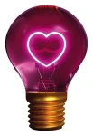 SBS Music Hero LUME Srdce / Dobíjacia stolná lampa